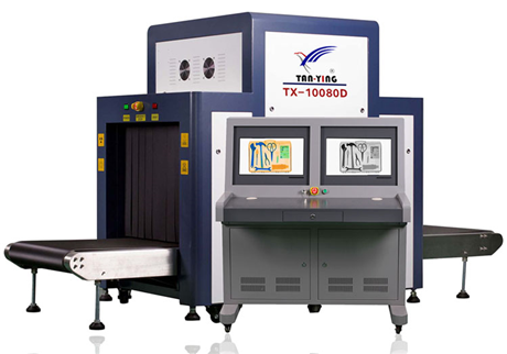 行李檢查X光機，為交通安全保駕護航。
